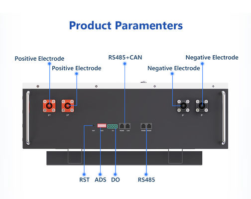 Sistem Penyimpanan Energi Rumah Baterai Lithium Ion 200ah 100ah 20kwh 10kwh 5kw Grade A Baterai Powerwall 48v Lifepo4