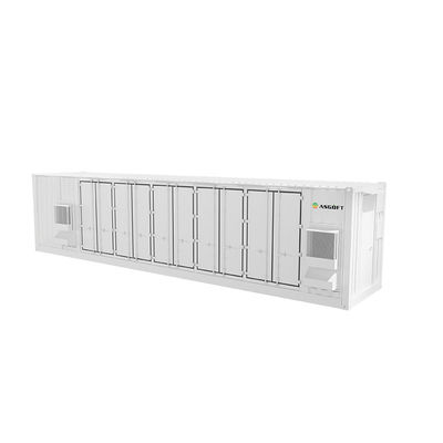 1000kWh 2000kWh Lifepo4 Lithium Solar Containerized Sistem Penyimpanan Energi Baterai 40Ft
