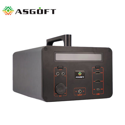 Lifepo4 Battery Generator Powerstation Isi Ulang 1000 Wh 150w 350W 500wh Untuk Mobil Listrik