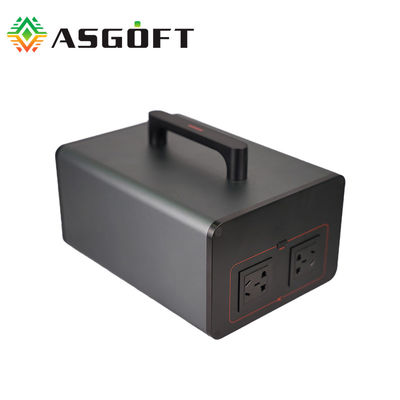700W Portable Power Station Solar Generator DC Ke AC 220V Untuk Catu Daya Darurat Rumah