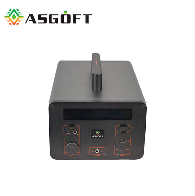 700W Portable Power Station Solar Generator DC Ke AC 220V Untuk Catu Daya Darurat Rumah