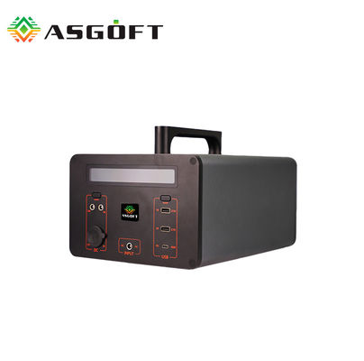 700W Portable Power Station Solar Generator DC Ke AC 220V Untuk Catu Daya Darurat Rumah