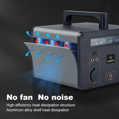 Outdoor Lifepo4 EV Pengisian Pembangkit Listrik Portabel 300w 220v Darurat Untuk Perjalanan RV