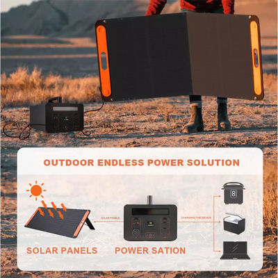 Outdoor Lifepo4 EV Pengisian Pembangkit Listrik Portabel 300w 220v Darurat Untuk Perjalanan RV