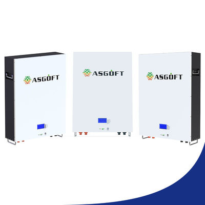 Sistem Penyimpanan Energi Surya Terpasang di Dinding Baterai Lfp 5kw 10kw 51.2v 48v 100ah Lifepo4 Powerwall