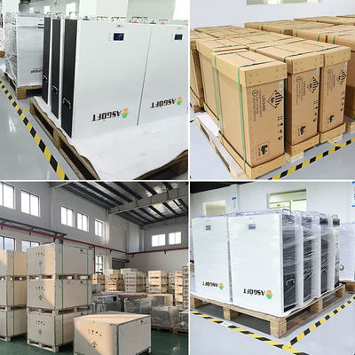 Off Grid Solar Home RV Powerwall Wall Sistem Penyimpanan Baterai 100ah 5kw 48v