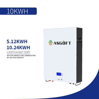 Off Grid Solar Home RV Powerwall Wall Sistem Penyimpanan Baterai 100ah 5kw 48v