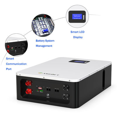 48v Lithium Solar Powerwall Baterai Surya 100ah 200ah 20kw 5Kw 10kw