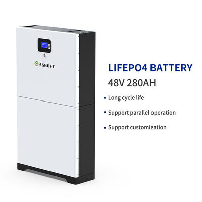 8000 Cycle 280ah Solar Stackable 48v Lifepo4 Energy Storage Battery Powerwall Untuk Rumah Tangga