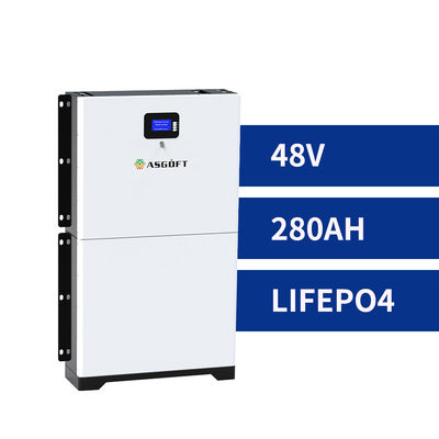 8000 Cycle 280ah Solar Stackable 48v Lifepo4 Energy Storage Battery Powerwall Untuk Rumah Tangga