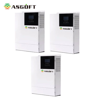 MPPT Hybrid 5KW Off Grid Solar Inverter 48V 80A Kontrol WiFi Cerdas