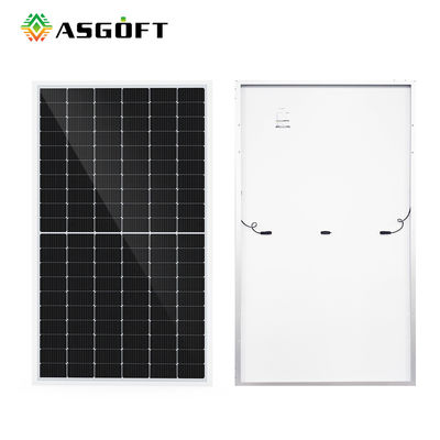 Panel PV Surya Monokristalin Fleksibel Mono Setengah Sel 100watt 150 Watt 500w Untuk Sistem Penyimpanan Energi Rumah