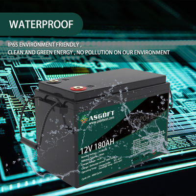 Paket Baterai Lithium 180ah Lifepo4 12V Isi Ulang Deep Cycle ODM