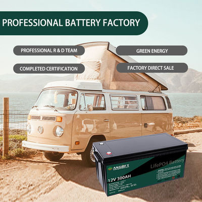 Paket Baterai Lithium BMS Lifepo4 300AH 12V Untuk Sistem Penyimpanan Energi Rumah EV