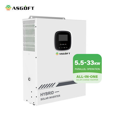 Hybrid Solar 5000w 5kw Inverter 48v Grid Connected Inverter Untuk Rumah Dan Pemerintahan