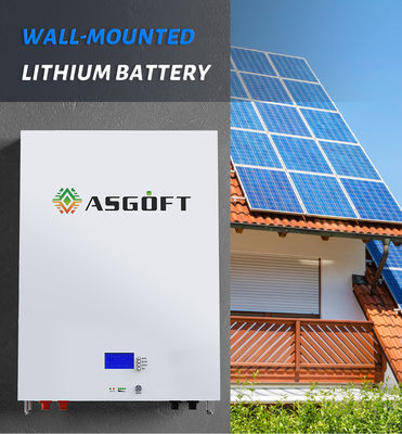 ROHS Wall Mounted Lithium Powerwall Solar Battery 10kwh 7kwh 5kwh