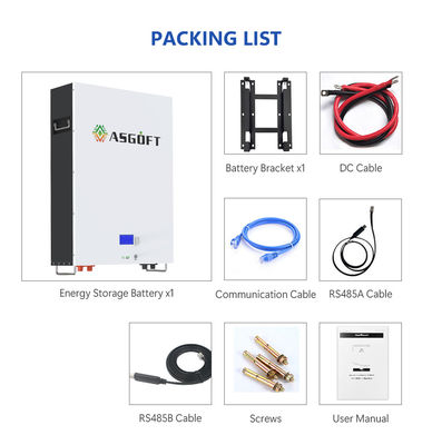 5Kwh 10Kwh Lifepo4 Lithium Ion Solar Panel Powerwall Off Baterai Sistem Grid