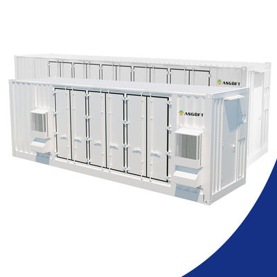 Solar LiFePO4 Lithium ESS Sistem Penyimpanan Energi Kontainer Inverter 1MW 2MW 3MW