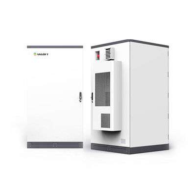 Microgrid Tenaga Surya Baterai Lithium Ion Kabinet Penyimpanan Energi 215Kwh 200kwh 186kwh