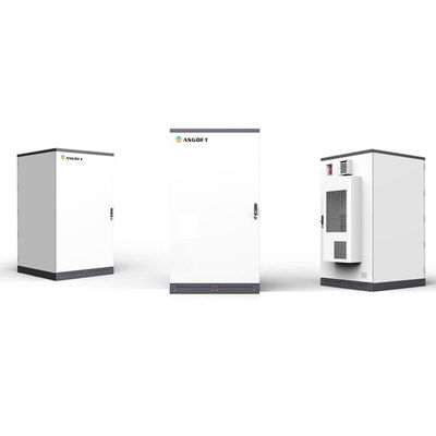 Microgrid Tenaga Surya Baterai Lithium Ion Kabinet Penyimpanan Energi 215Kwh 200kwh 186kwh