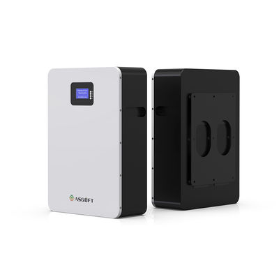 48v 51V Lifepo4 Baterai Lithium 100Ah 5.12kwh 10kw Built-In BMS Powerwall Dengan Layar Lcd