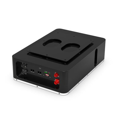 Built-In BMS 48v 51V Lifepo4 Baterai Lithium 100Ah 5.12kwh Garansi 5 Tahun Dengan Dukungan Layar Lcd Berbagai Merk I