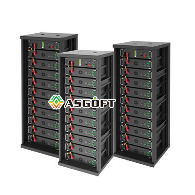 Tegangan Tinggi 15kwh-750kwh Lithium Iron Battery Pack Lifepo4 51.2v 100Ah Rack Mounted Battery Lithium Ion Battery