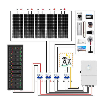 Tegangan Tinggi 15kwh-750kwh Lithium Iron Battery Pack Lifepo4 51.2v 100Ah Rack Mounted Battery Lithium Ion Battery