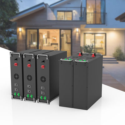 15kwh-750kwh Komersial rak lemari Tegangan Tinggi Sistem penyimpanan energi surya