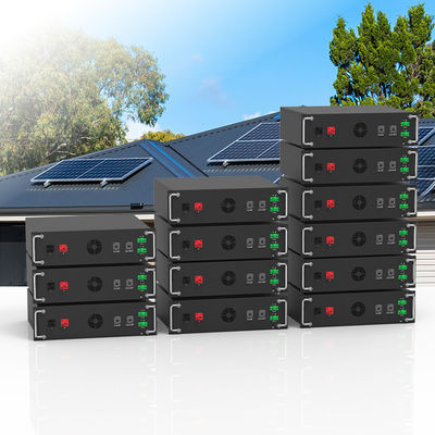 Tegangan Tinggi 15kwh-750kwh Lithium Iron Battery Pack Lifepo4 51.2v 100Ah Rack Mounted Battery Lithium Ion Battery