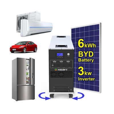 AC Output 220v-240v/3000W Pembangkit Listrik Solar Pembangkit Listrik Portable 3000w