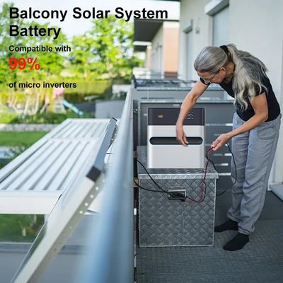Jerman Gudang Siap Plug And Play 800W Balkon Baterai Sistem Surya