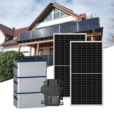 Plug And Play 800w Balkonkraftwerk Balkon Solar System Kit Dengan Inverter Mikro