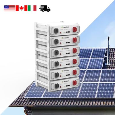 Sertifikasi UL BYD LiFePO4 Baterai Paket 51.2V Deye Energi Surya