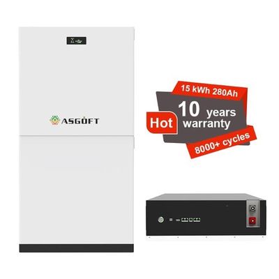 51.2V 280Ah baterai penyimpanan energi rumah 15kWh baterai lithium ion siklus dalam