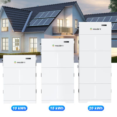 10KWH 15KWH 20KWH Baterai penyimpanan energi LiFePO4 bertekanan tinggi