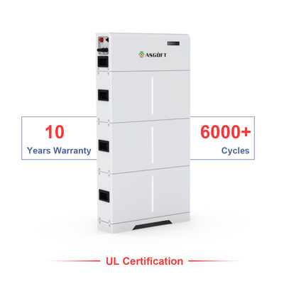 Ess Lifepo4 Lithium Ion 10kWh 20kWh Baterai penyimpanan energi tegangan tinggi