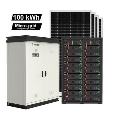 Pabrik Sistem Penyimpanan Tenaga Surya 50kW 60KW 70KW 100KW Hibrida